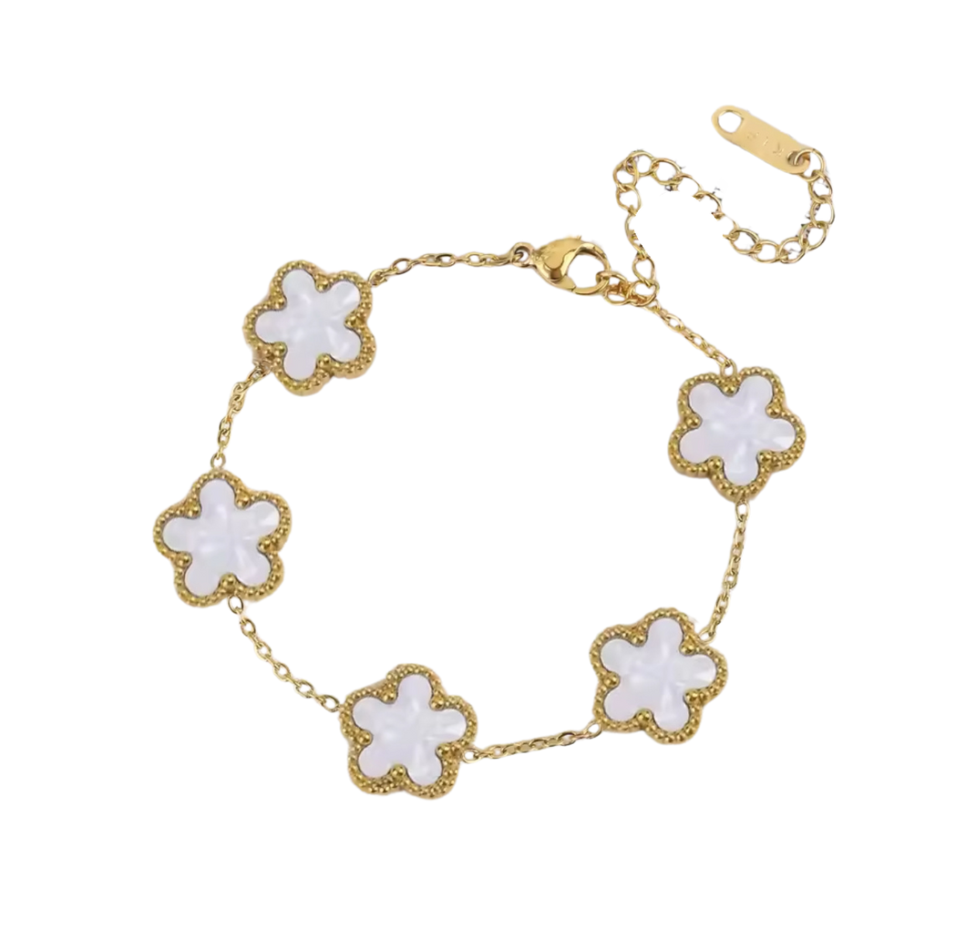 Cardi B Clover Bracelet